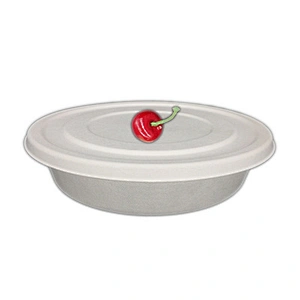 Sugarcane/Bagasse-Lid for 2000/2500/3000ml Container