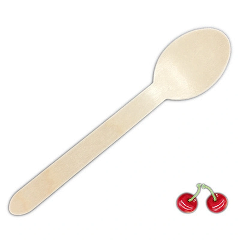 160mm Wooden Tea Spoon