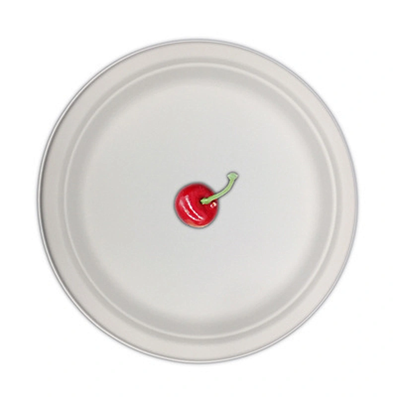 Sugarcane/Bagasse-23cm Round Plate