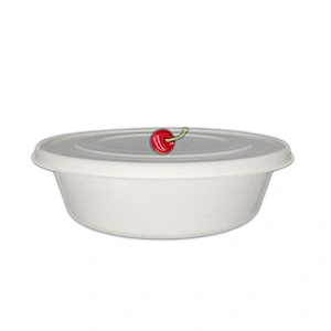 Sugarcane/Bagasse-2500ml Round Container