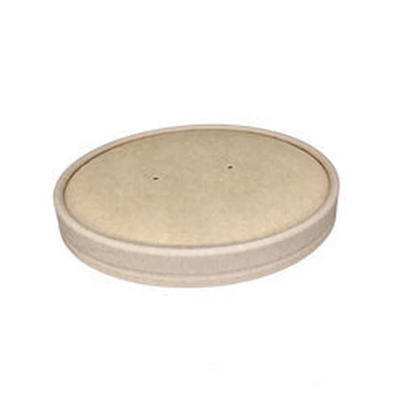 Kraft Paper Lid 115mm(to suit Kraft Paper Container 26/32oz)