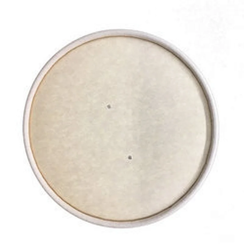 Kraft Paper Lid 115mm(to suit Kraft Paper Container 26/32oz)