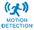 Motion sensor linear high bay lights