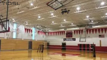 University of Chicago basketball court lighting project