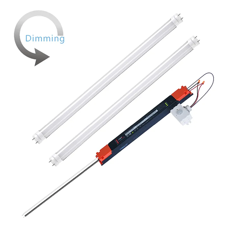 Bluetooth mesh lighting control dimmable led tube lights