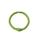 Hot selling 30mm cream color thick plastic book ring for filler paper