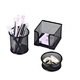 Factory Office And School 3 Piece Metal Mesh Base Desktop Organizer Office Set