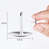 9mm Silver Thumb Tacks 100PCS Set for Office and Home Use Push Pins Drawing Pins Made in China