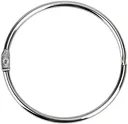 Factory outlet stainless steel silver metal book rings for loose leaf notebooks
