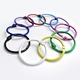 Factory Multicolor Book Ring Factory Price Office School  Binding Supply Loose Leaf Binder Ring Plastic Book Binding Ring