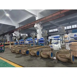 Corrosion Resistant PTFE PFA Lined Globe Control Valve