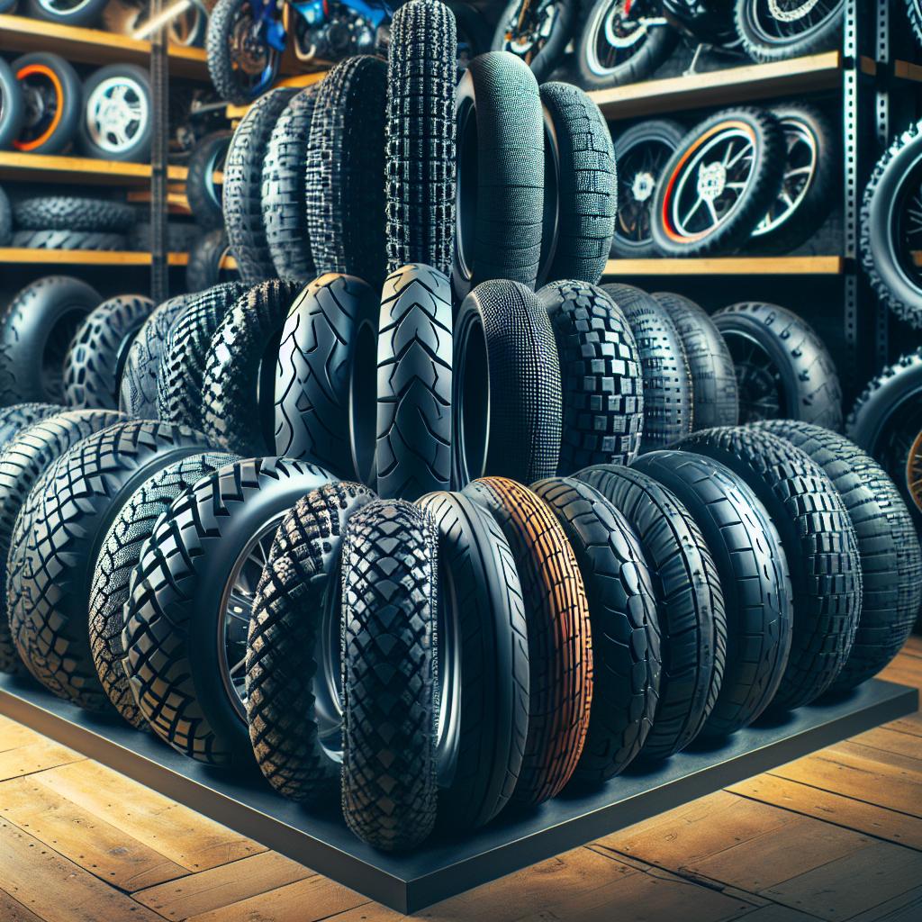 Motorcycle tire sizes and specifications for supplier quotation
