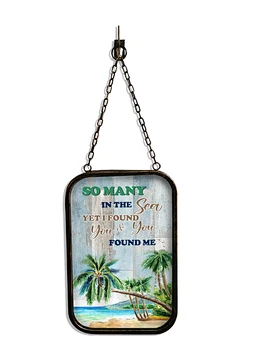 metal frame decor