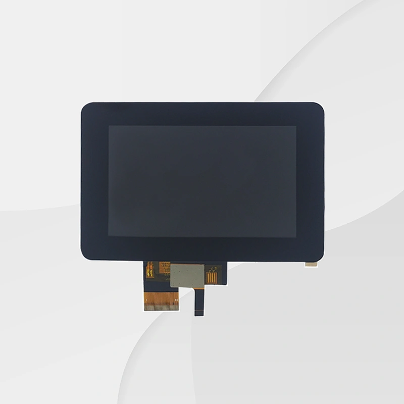 5 Inch IPS LCD with CTP Touch Panel and White / Black Bezel