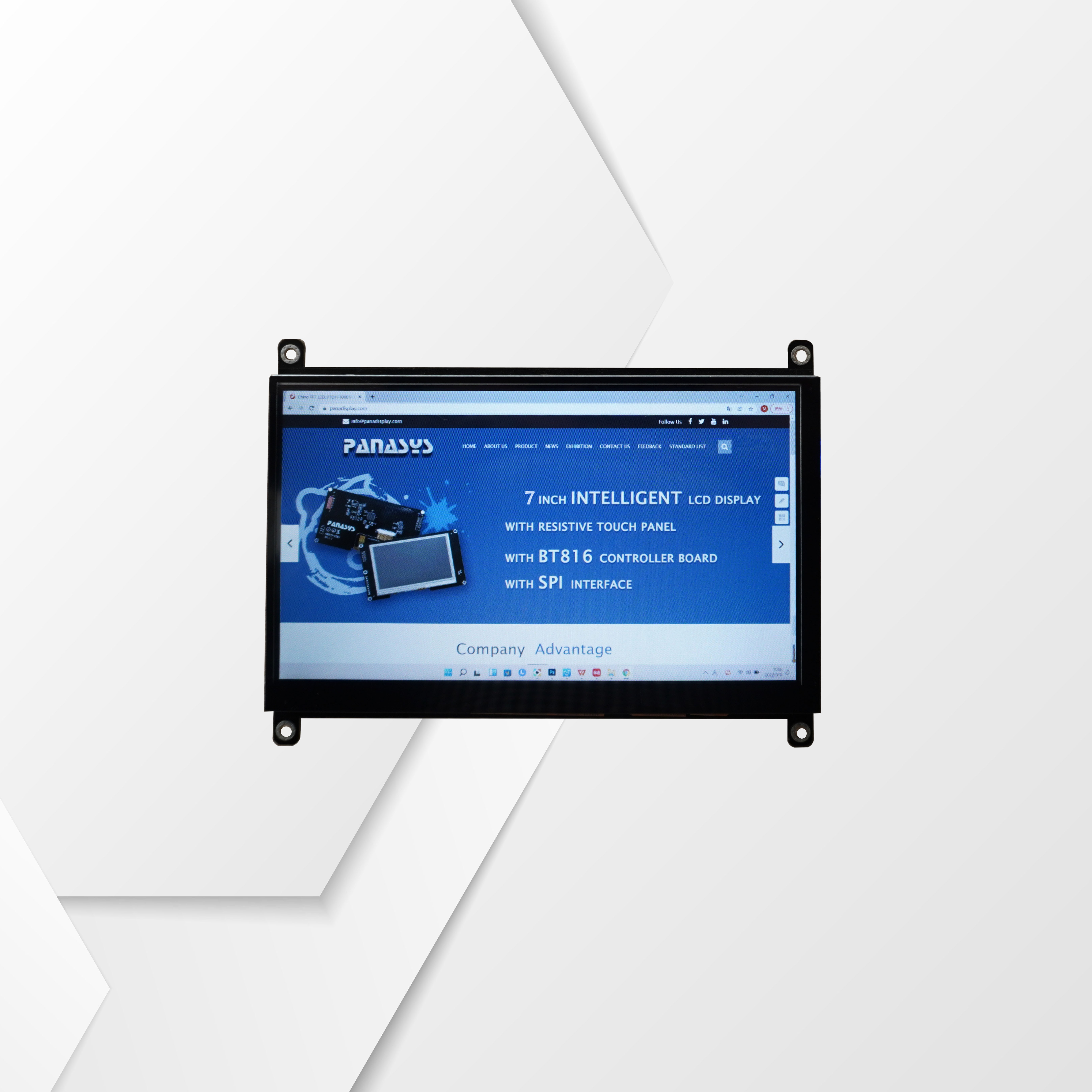 Pantalla IPS de 7 pulgadas con interfaz HDMI