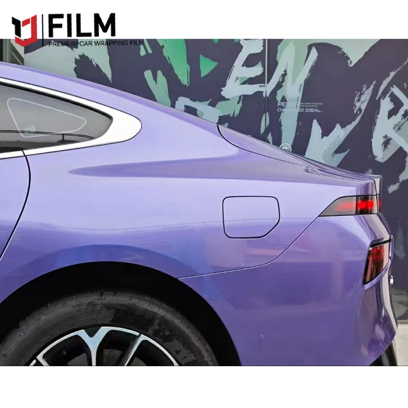 Liquid Metal Violet Full Car Wrap Cost YAJIU
