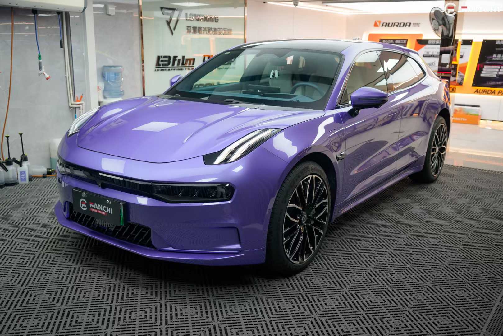 Purple Car Wrap Vinyl