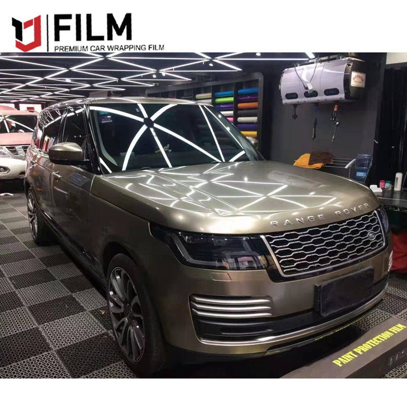 Liquid Metal Champagne Vehicle Wrap Colors Suppliers YAJIU