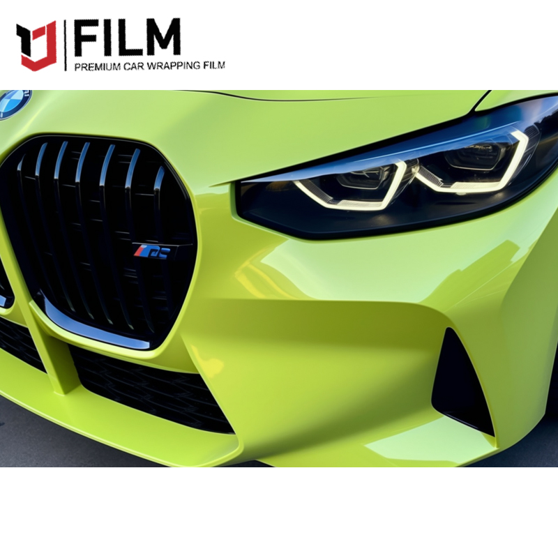 YAJIU St Paul Yellow Paint Wrap for Cars