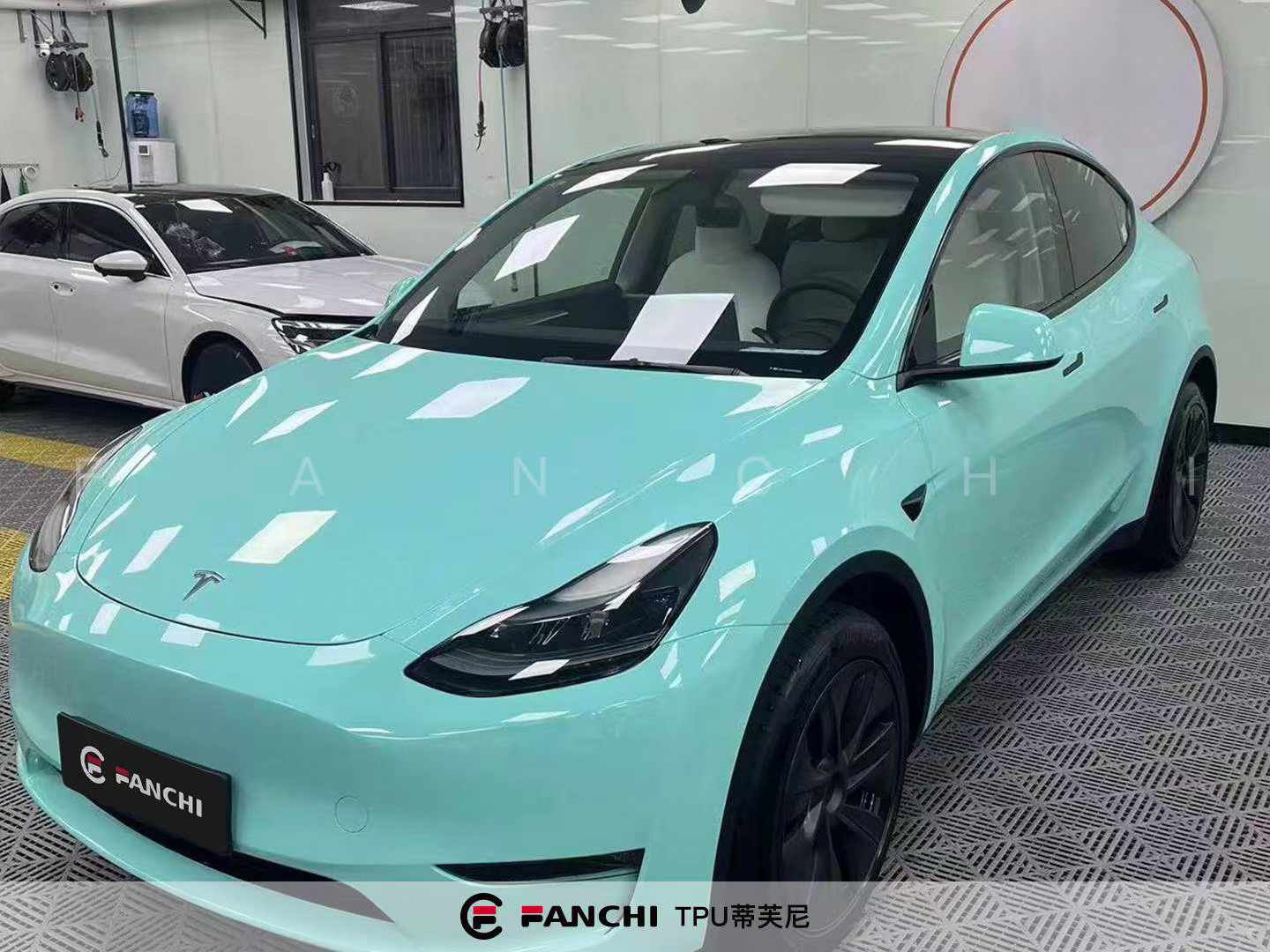  TPU Tiffany Blue Car Wrap