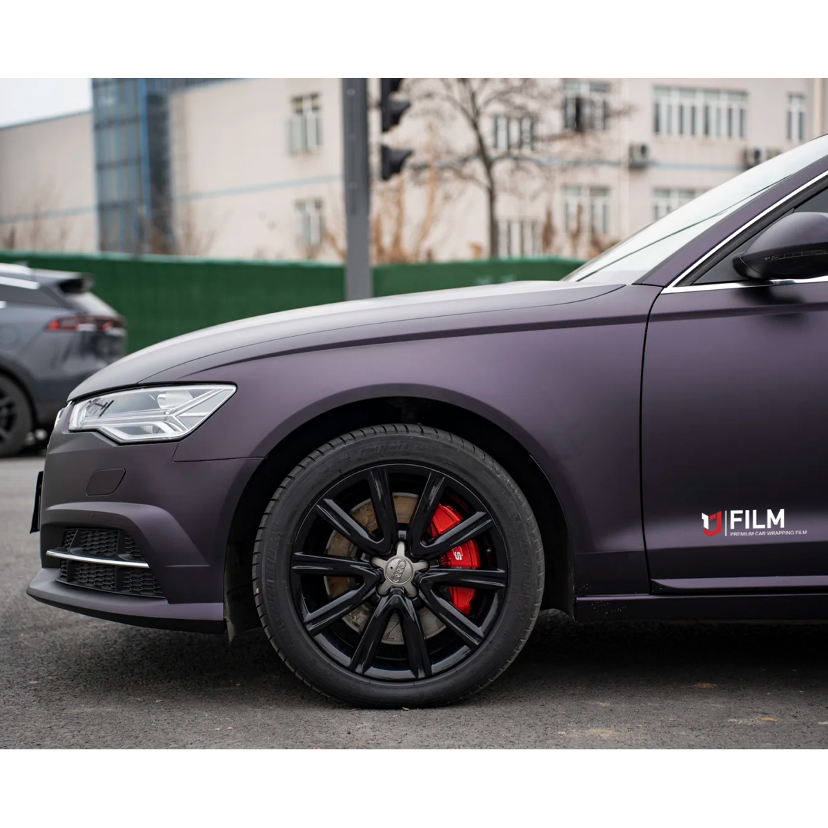 Purple Vinyl Wrap