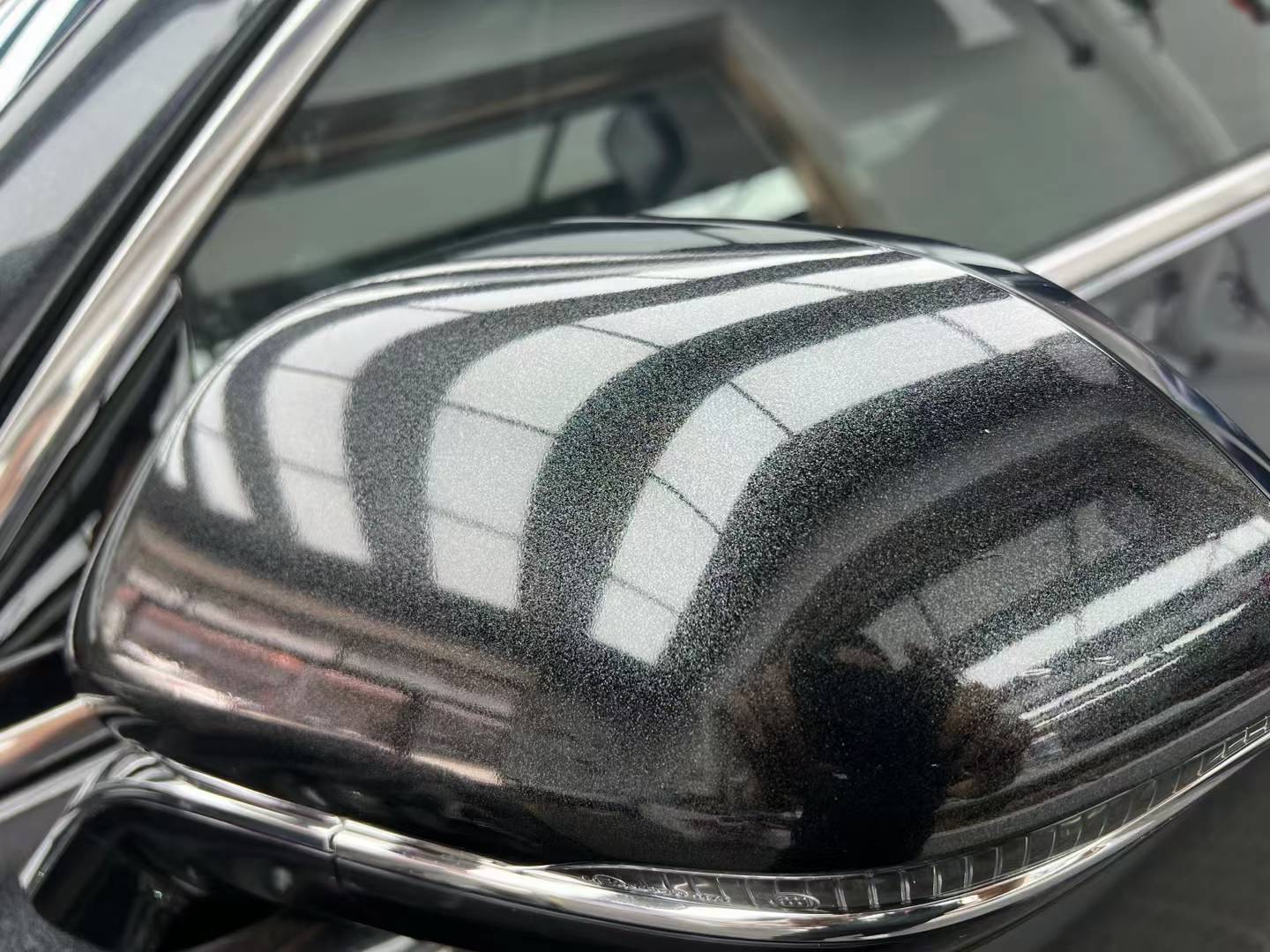 Black Car Wrap