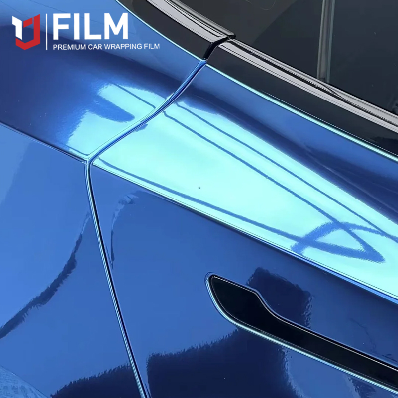 Blue Chrome Wrap