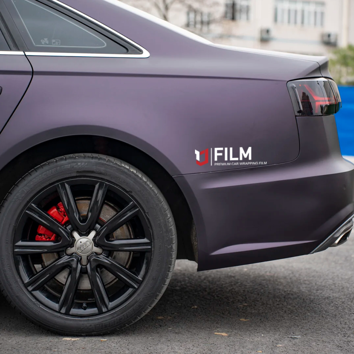Purple Vinyl Wrap