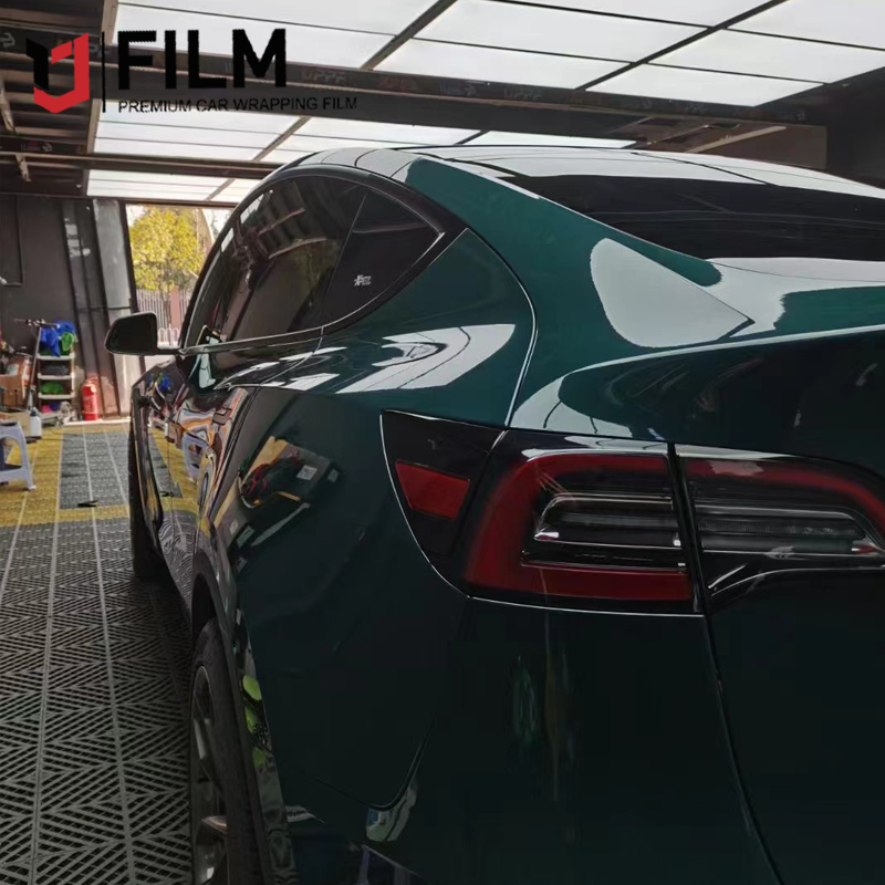 YAJIU Mosen Green Cheap Car Wrap Film