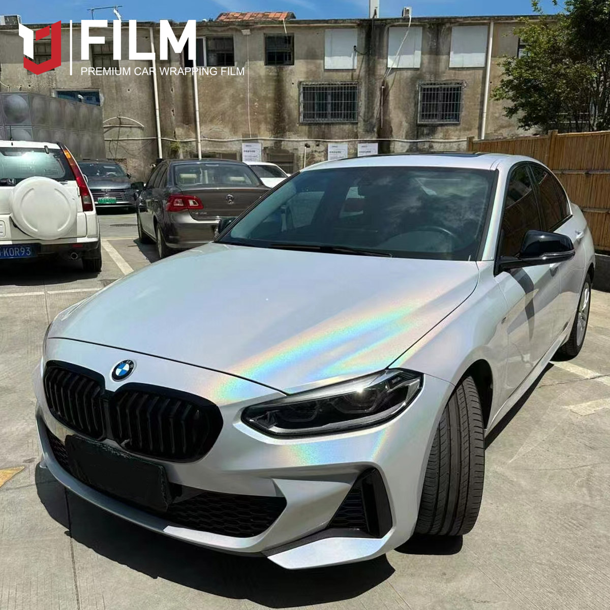 White Vinyl Wrap