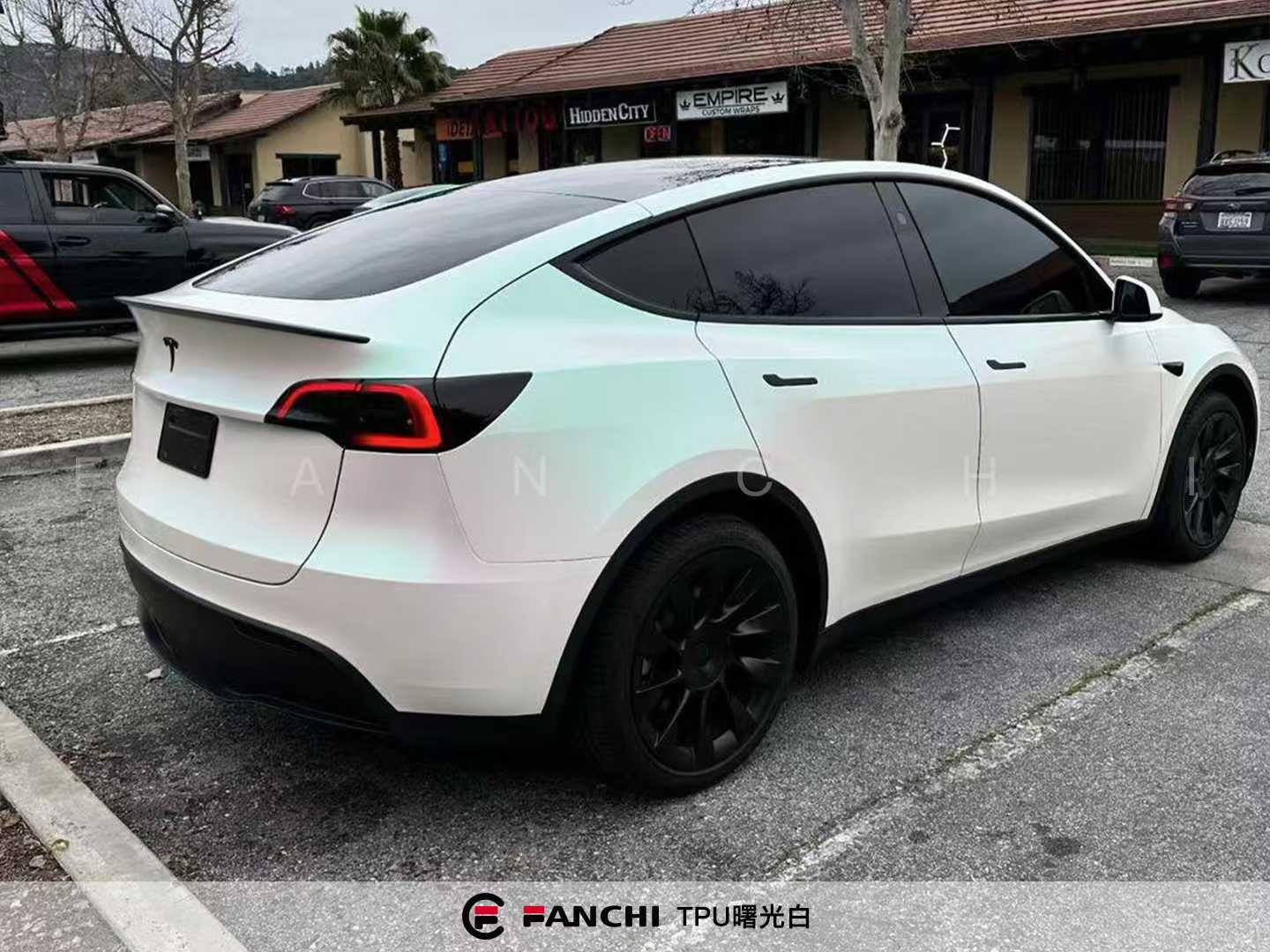 White Vinyl Wrap for Car