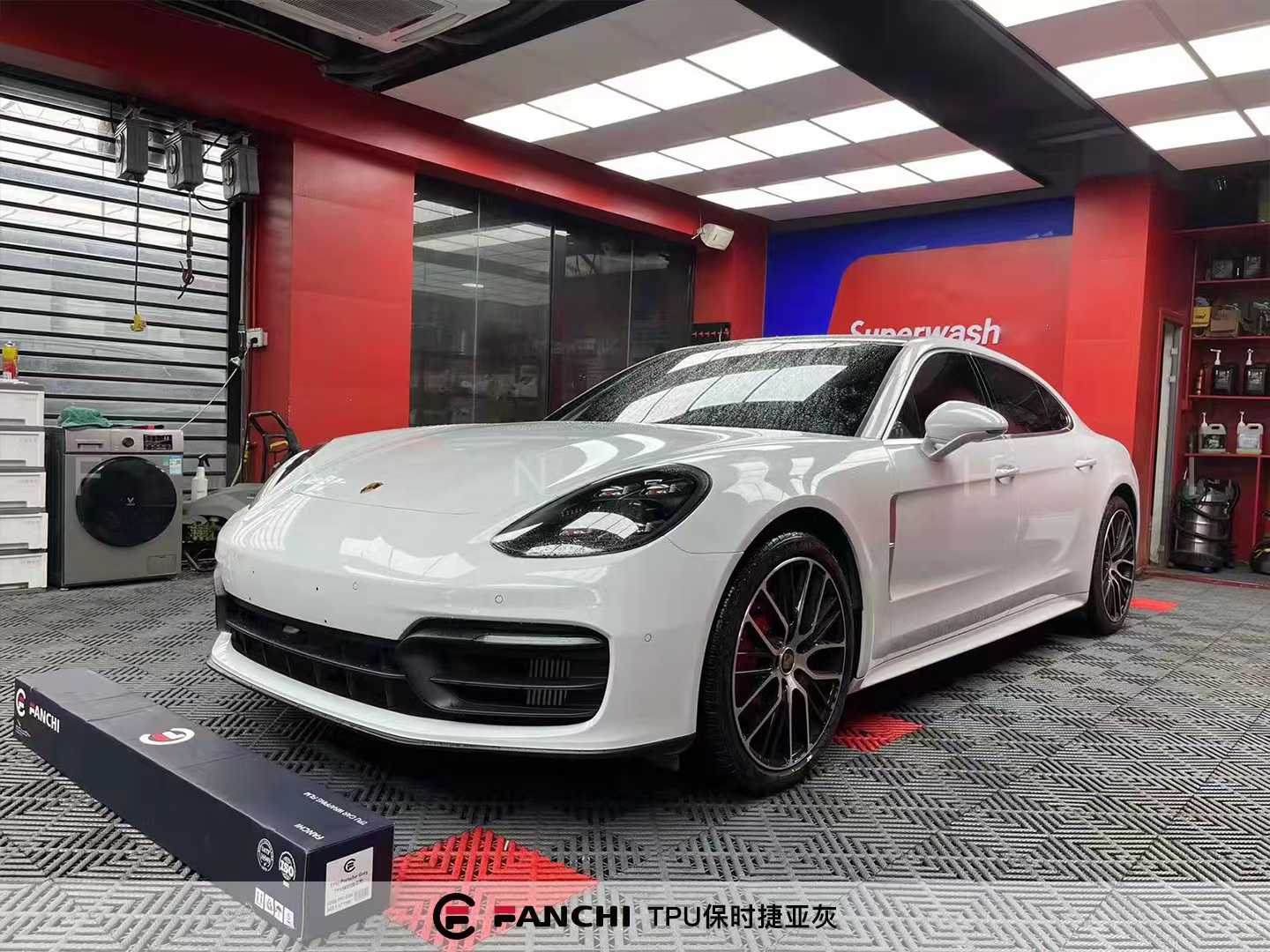 grey vinyl wrap car
