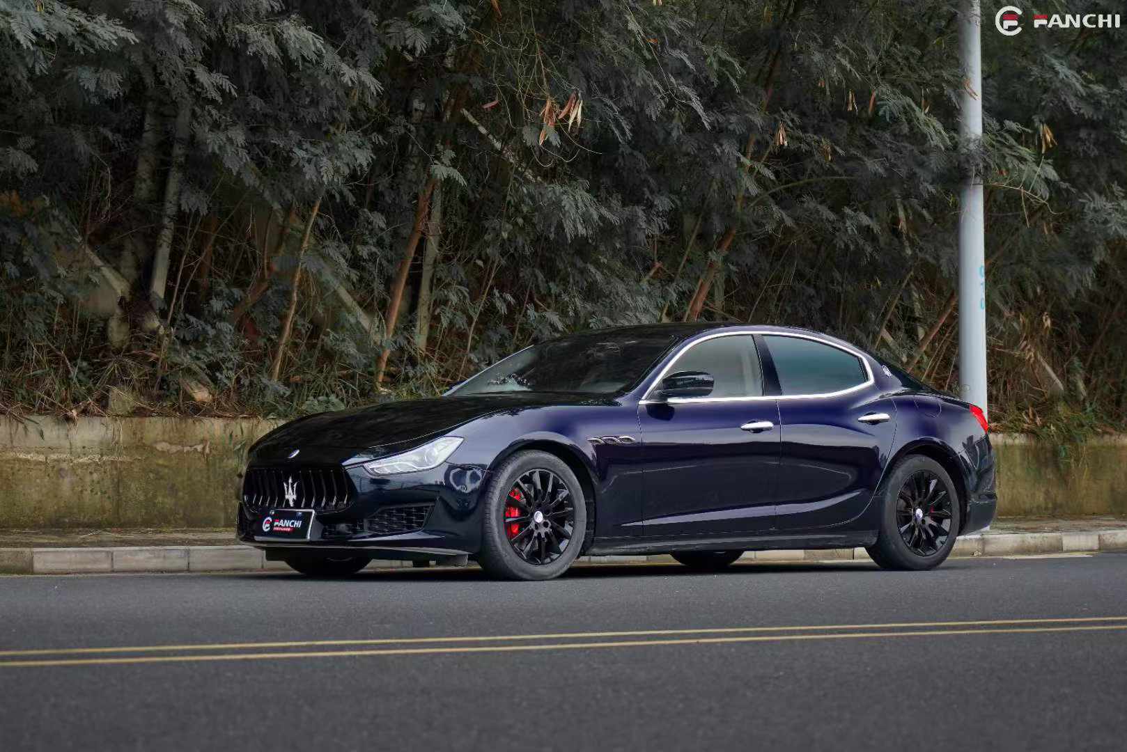 Black Car Wrap
