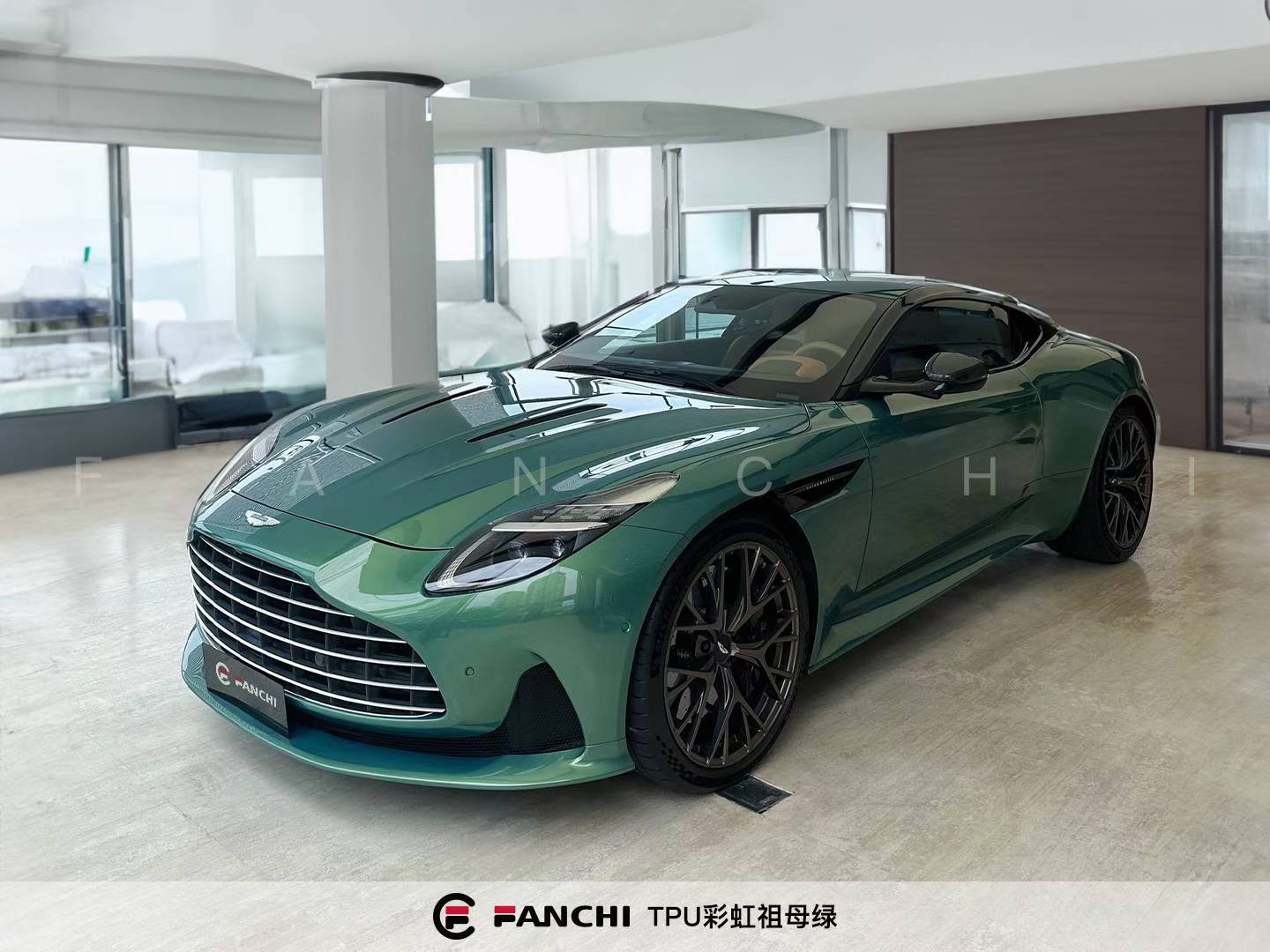 Emerald Car Wrap
