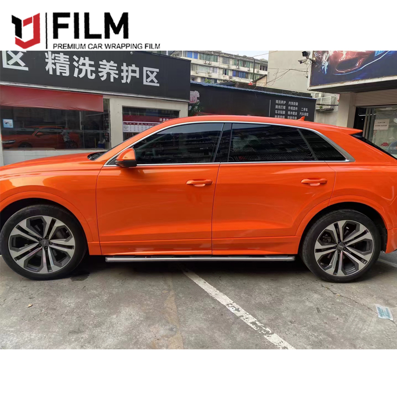 Gloss Orange Vinyl Wrap