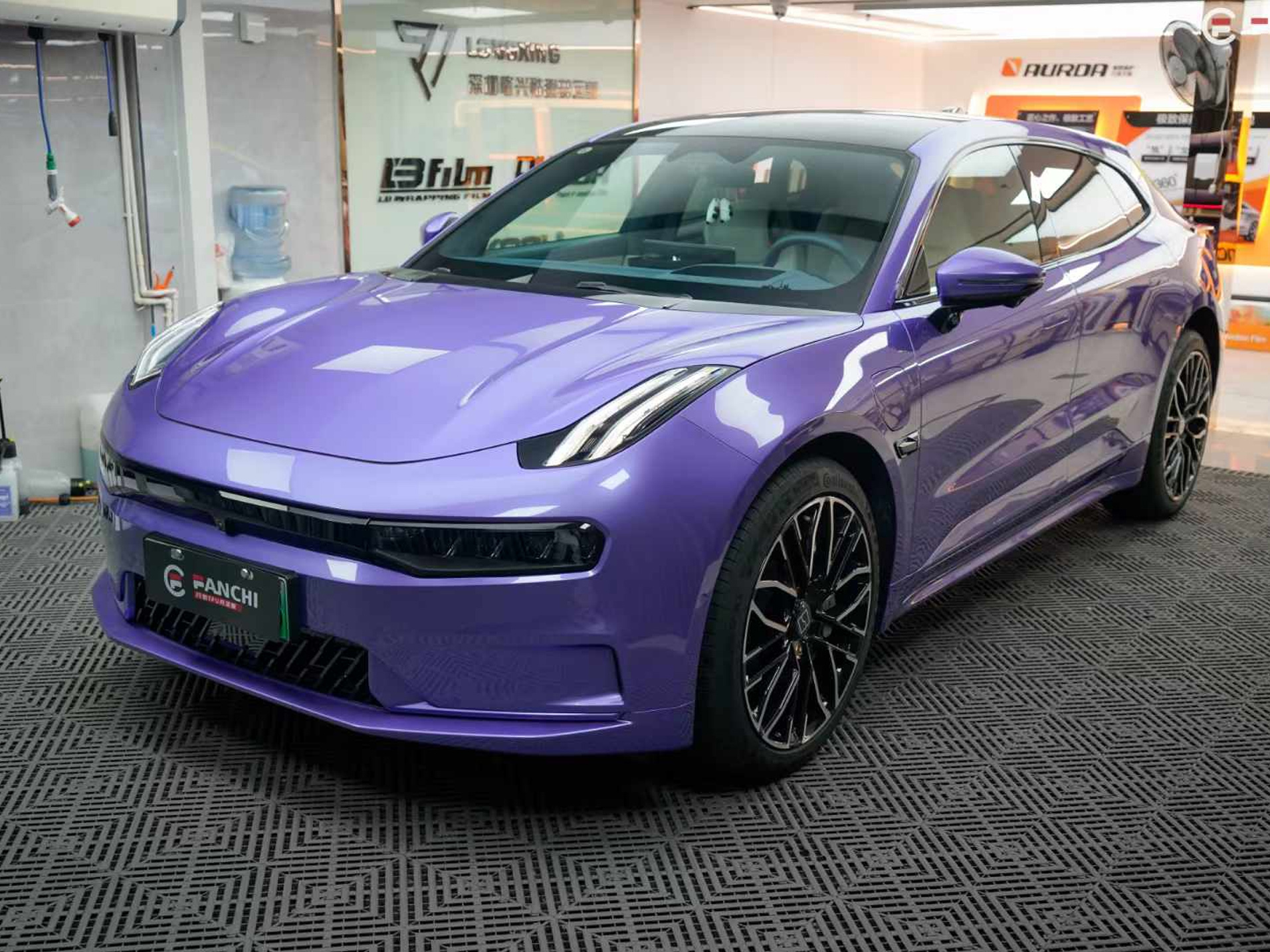 Purple Wrap