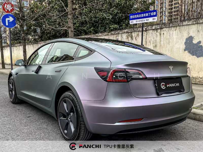 Grey Purple Wrap