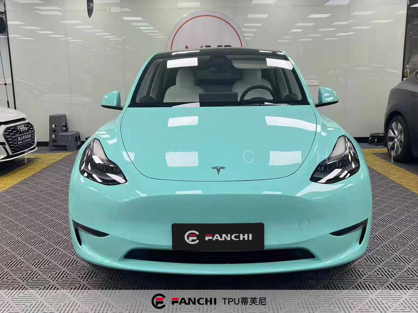  TPU Tiffany Blue Car Wrap
