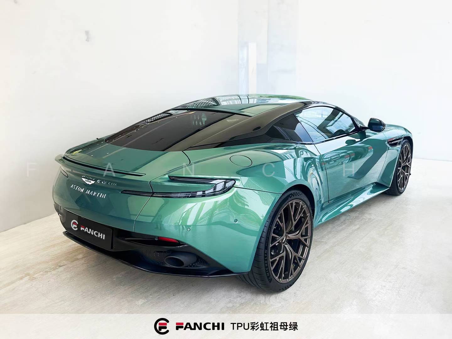 Emerald Car Wrap