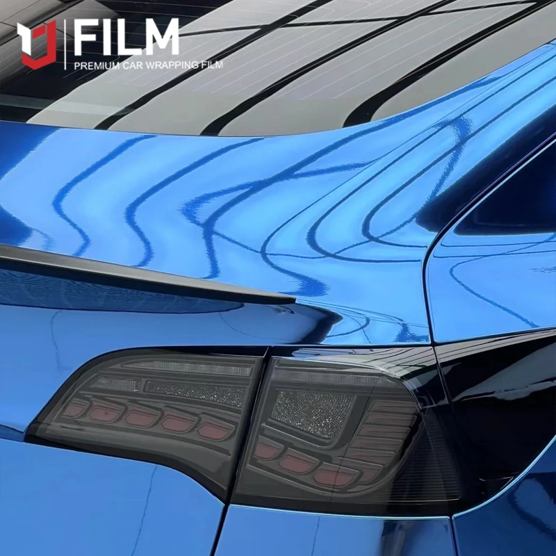 Blue Chrome Wrap