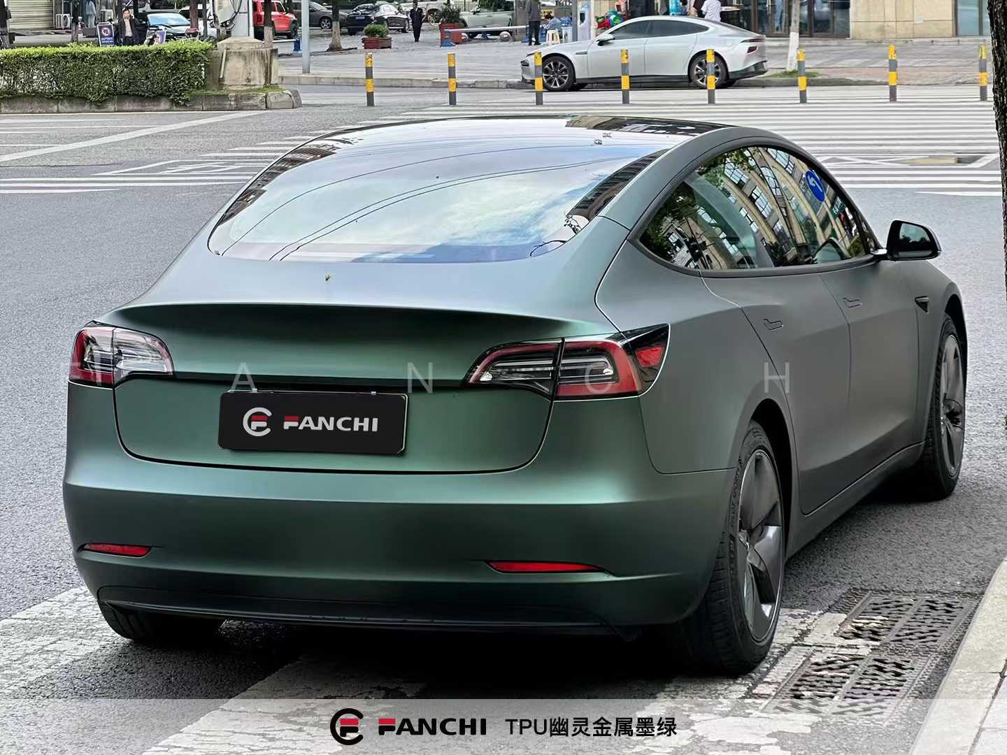 Green Car Wrap Colors