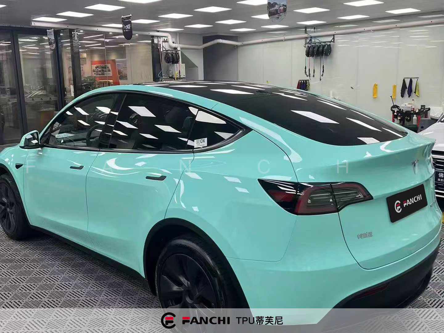  TPU Tiffany Blue Car Wrap
