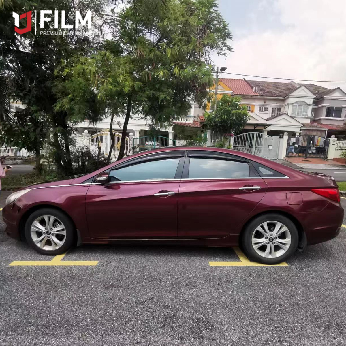 Cherry Red Vinyl Wrap