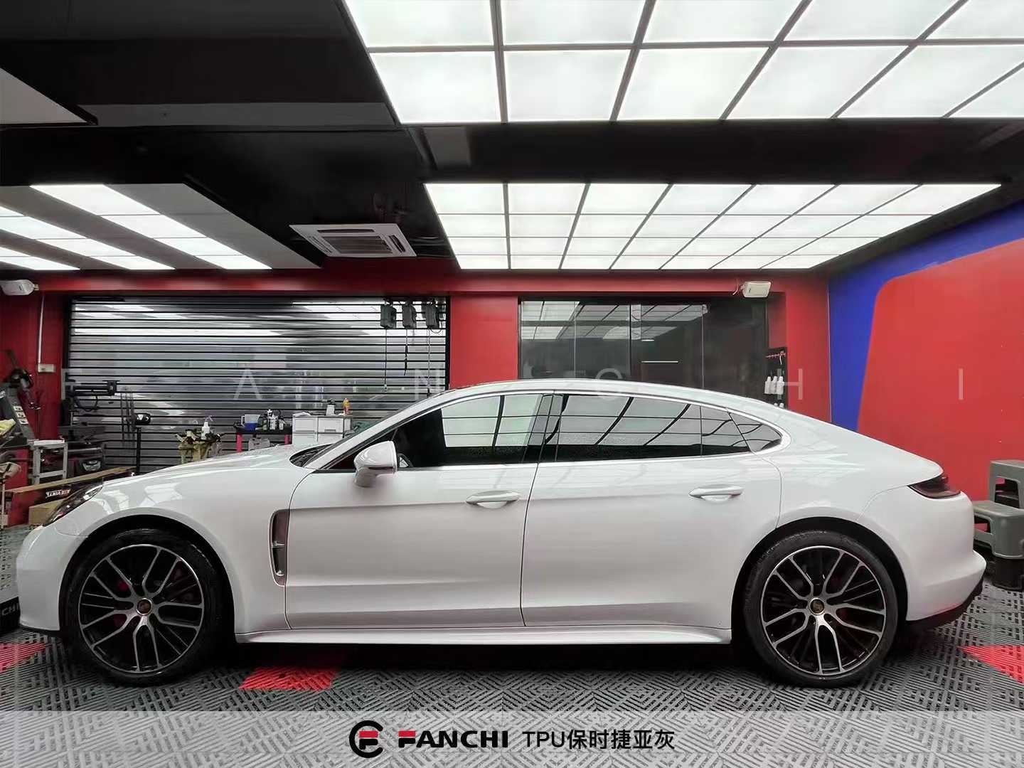 grey vinyl wrap car
