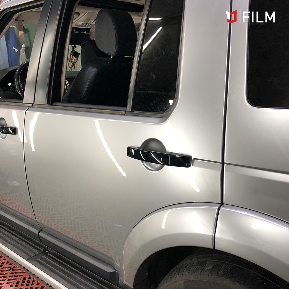 Silver Car Wrap