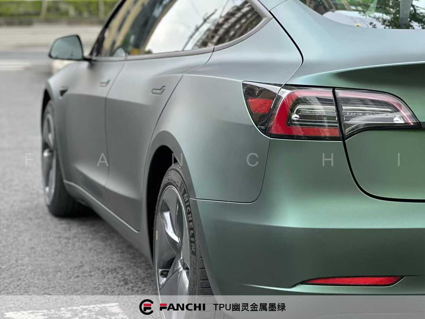 Green Car Wrap Colors