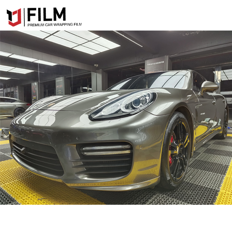 Liquid Metal Brown Grey Car Wrap Colors Suppliers YAJIU