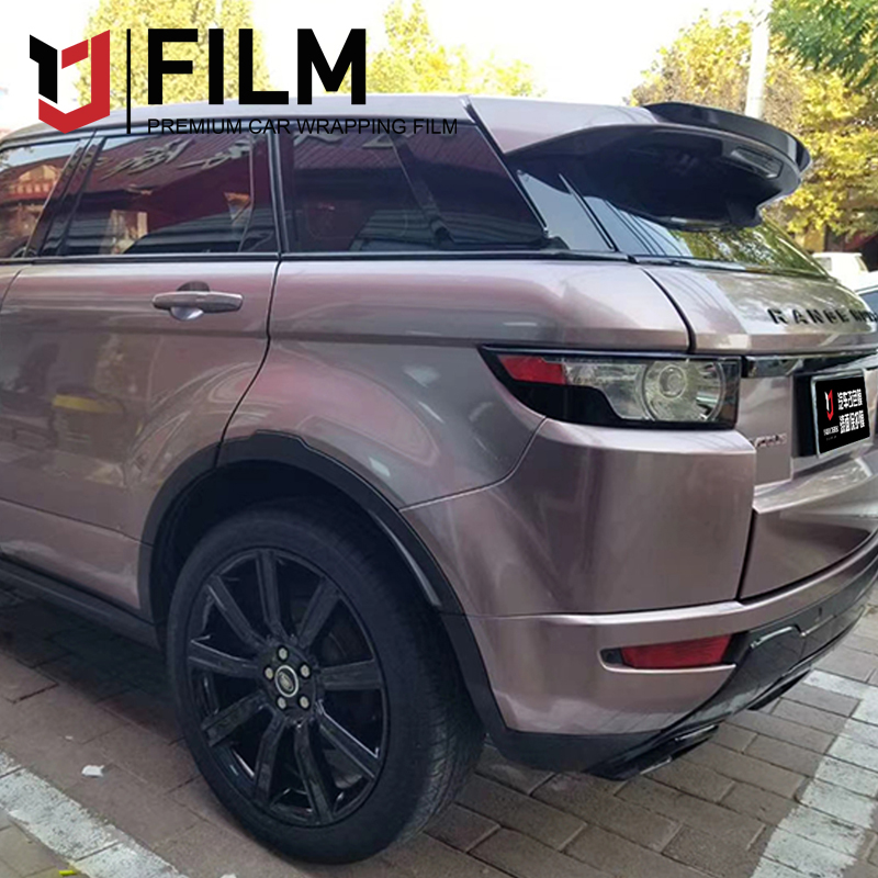 YAJIU Satin Metallic Glossy Lce Berry PPF Car Wrap
