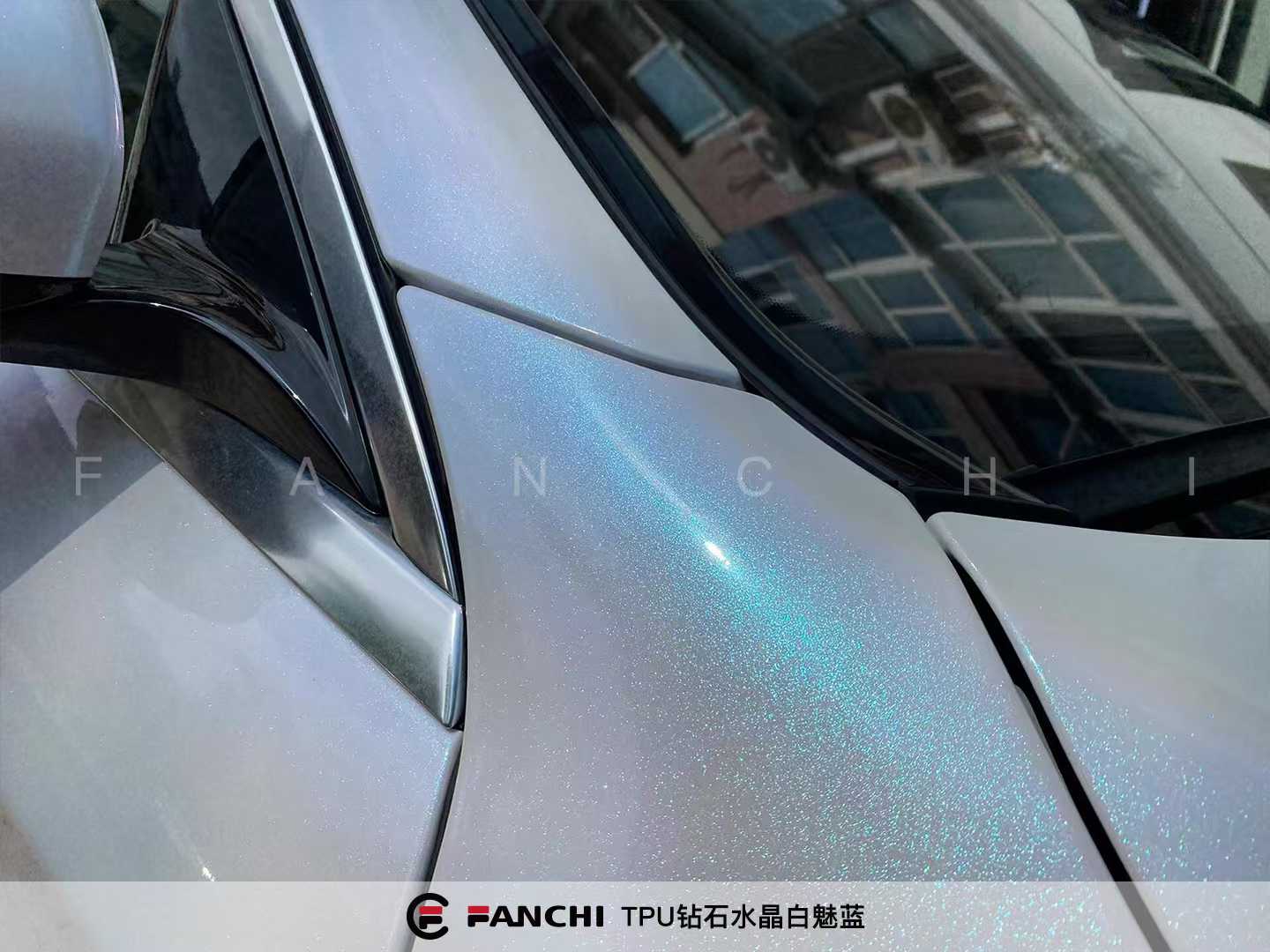 White Car Wrap