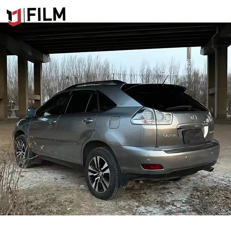 Liquid Metal Space Silver Car Wrap YAJIU